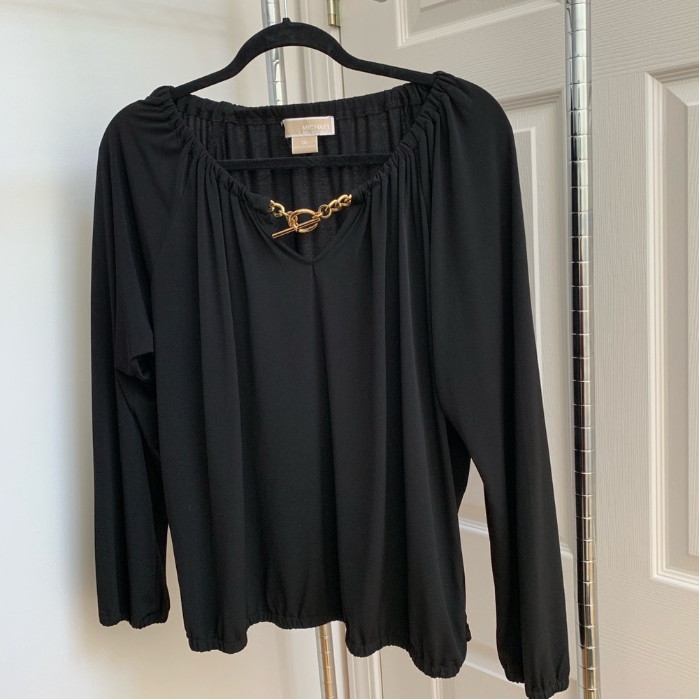 Michael Kors Gold Link Top